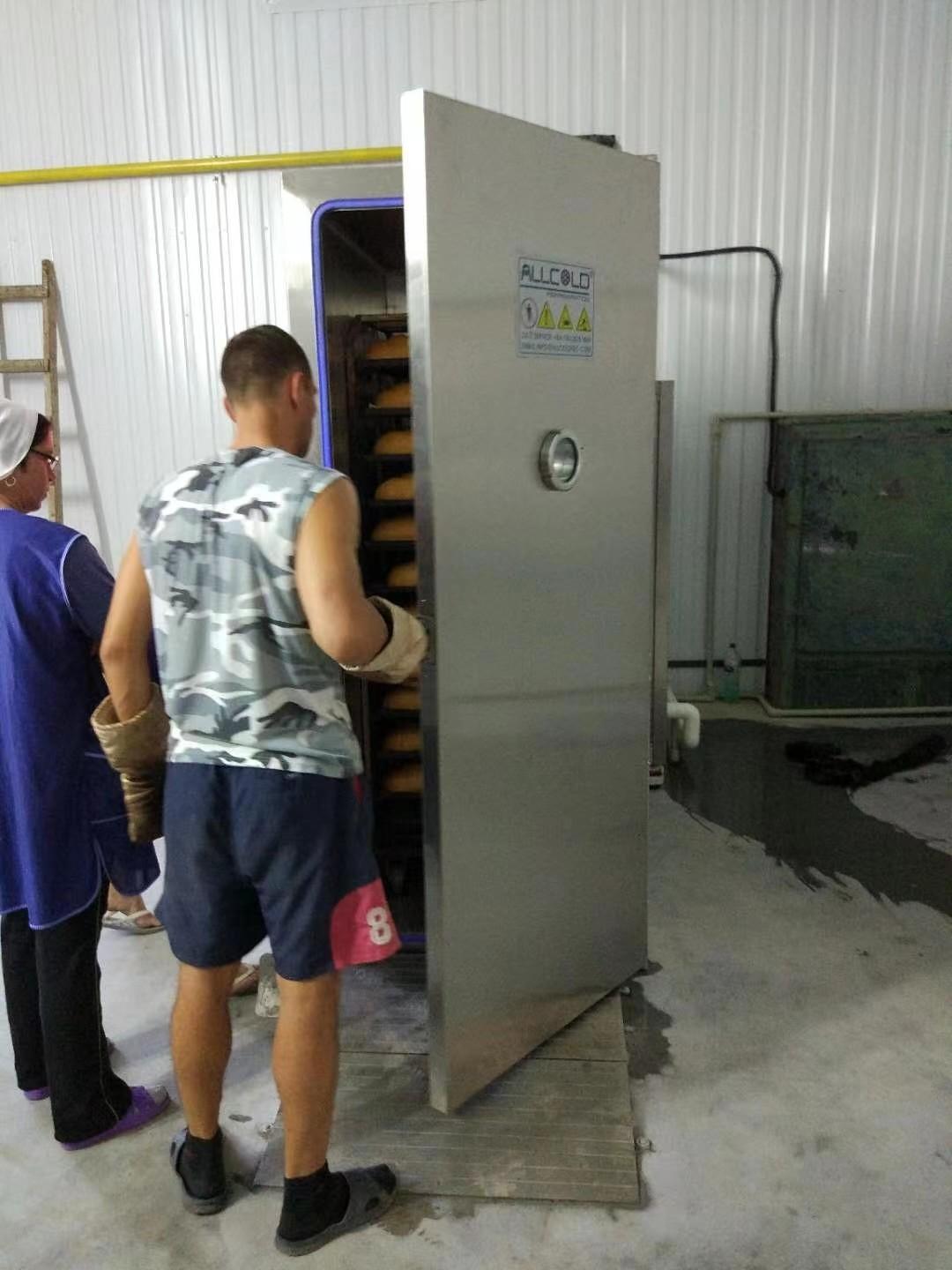 Bakery Bread Vacuum Cooler 1 Trolley installed in Ukrain