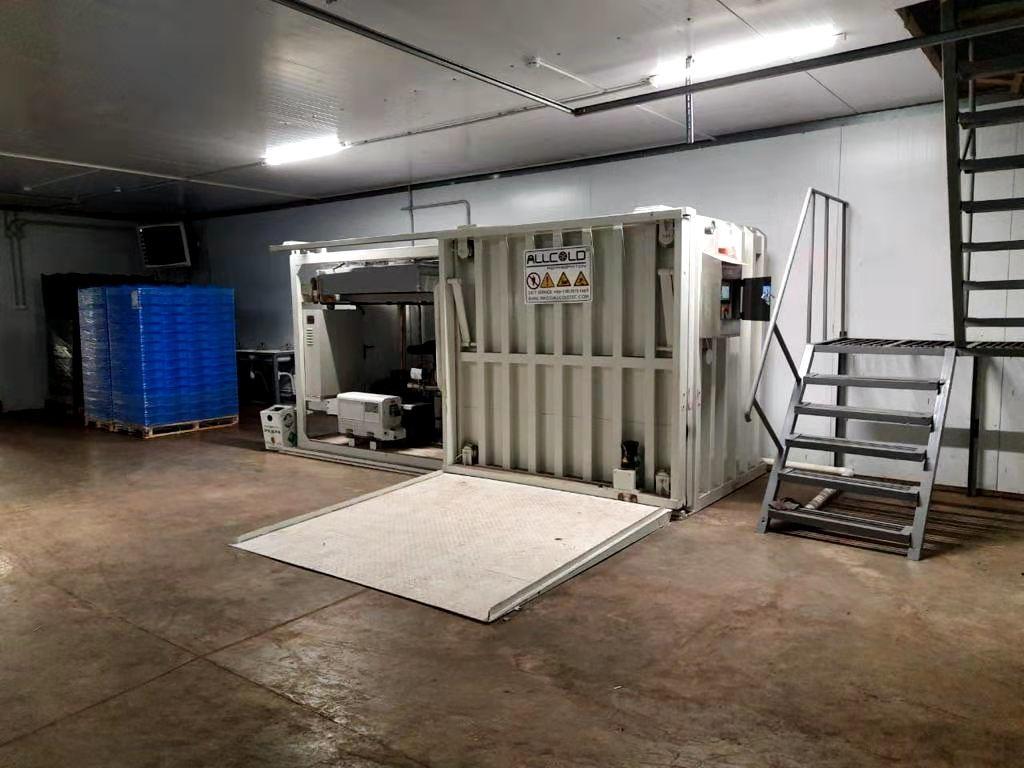 Mushrooms Vacuum Cooler 2 Pallets installed in Russia