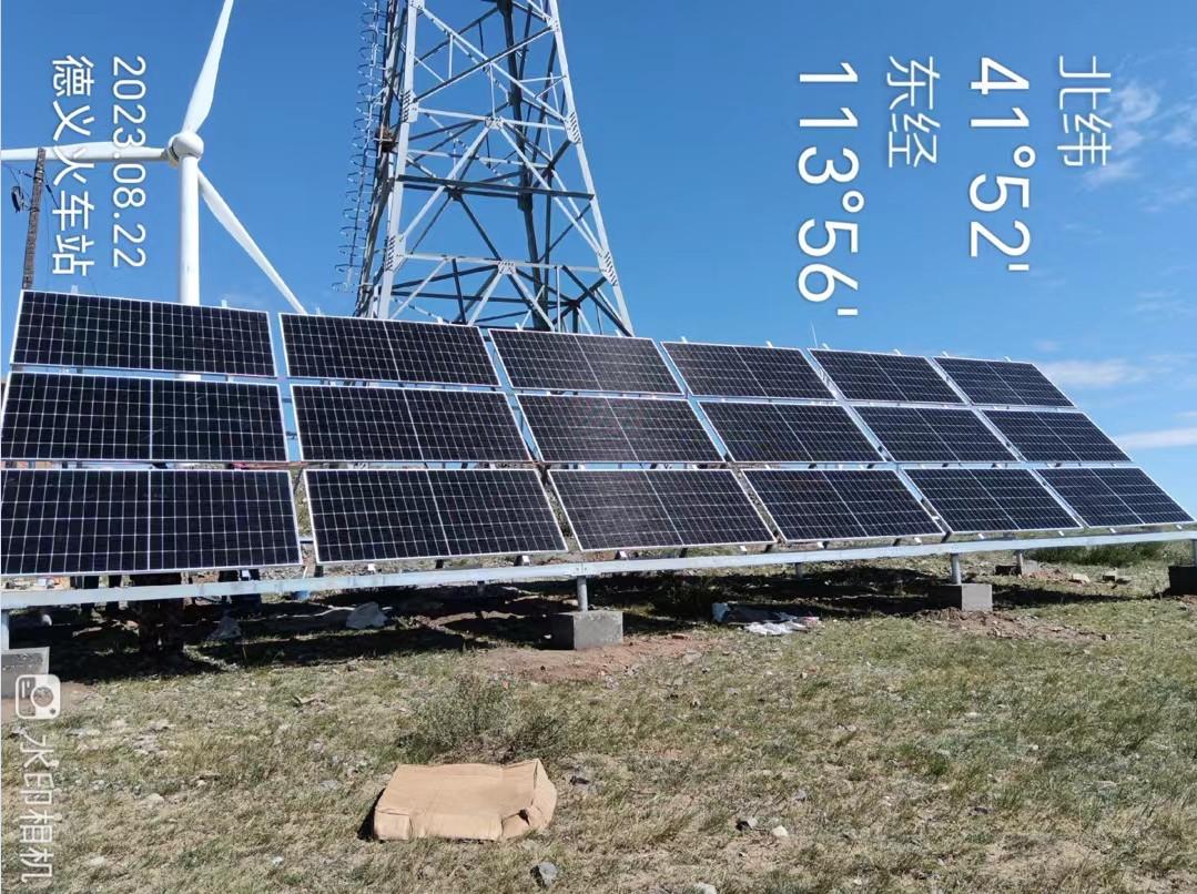 Solar-storage-diesel complementary power supply system
