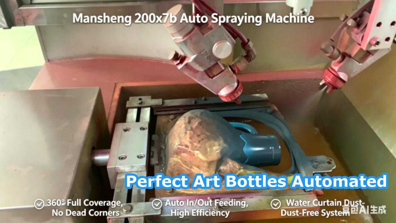 Indian Home Appliance Manufacturer Success Story: 500X7 7-Axis Auto Spray Painting Machine for Electric Ket...