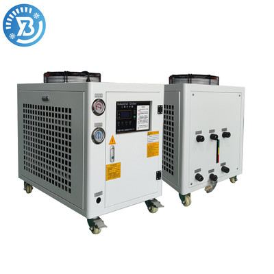 Portable Air Cooled Chiller 6KW Low Noise Chiller 2HP Anti freezing