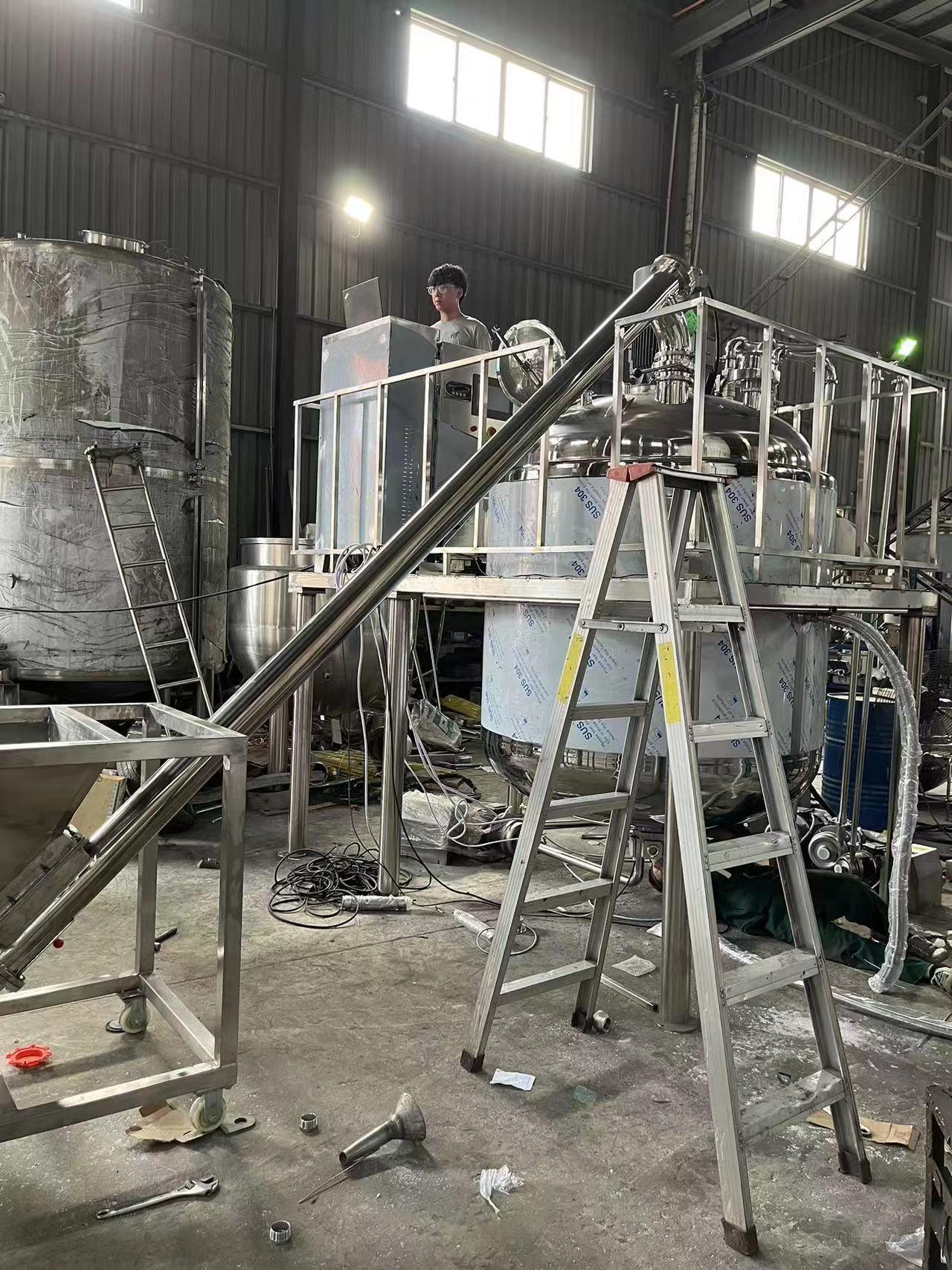 2000 liter mixing tank for Ethylene glycol, water ammonia solution