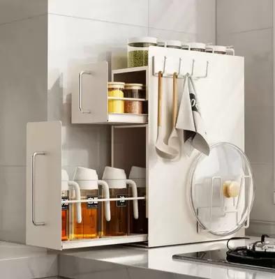 Custom 10cm Ultra-narrow Gap Multi-functional Storage Carts Launched Exclusively in Carrefour Stores Across Romania to M