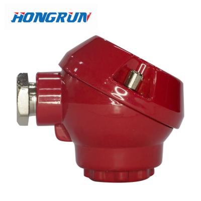 China Single Hole MAA Explosion Proof Aluminum Thermocouple Connection Head for Temperature Sensors for sale