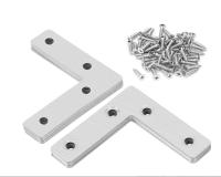 China Wall Angle Fixed L Shaped Metal Bracket 304SS Connector Hardware for sale