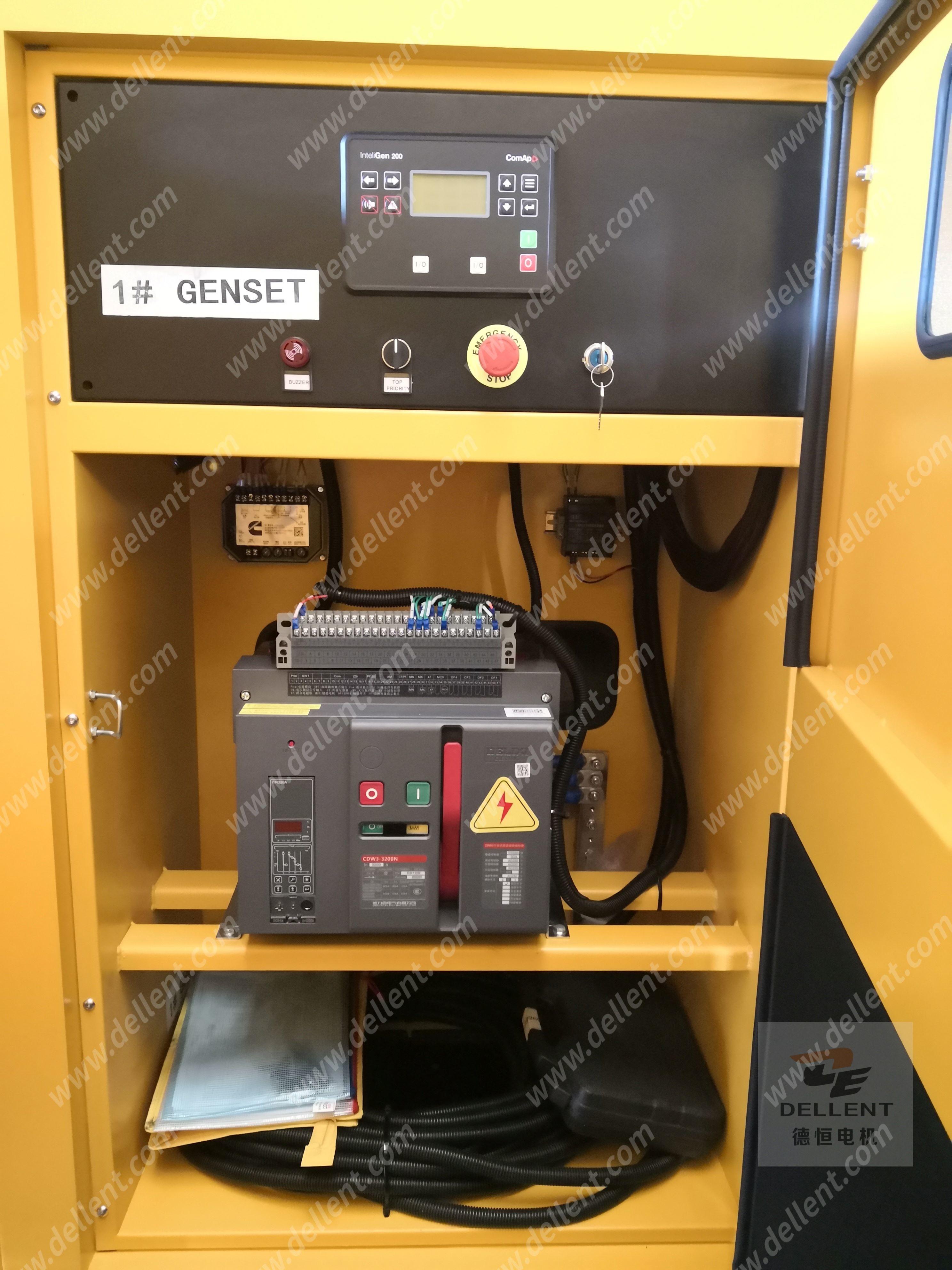 Check before starting the generator