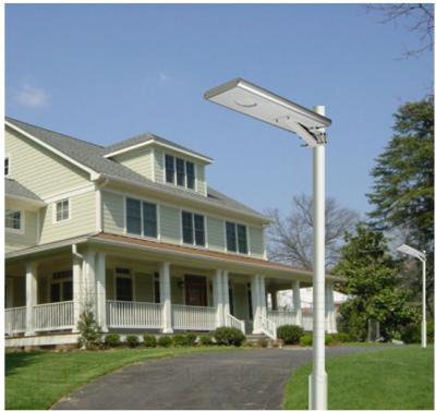 China Integrated PIR Sensor Solar Light with CE (30W) for sale