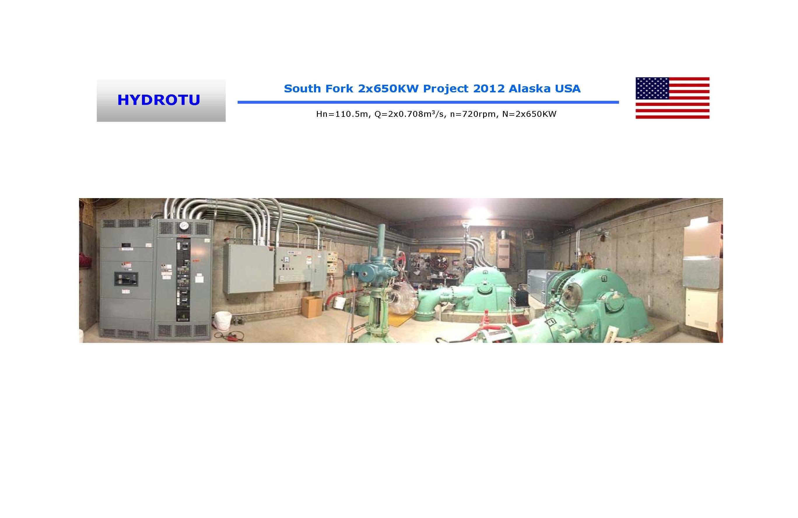 South Fork 2x650KW Project 2012 Alaska USA