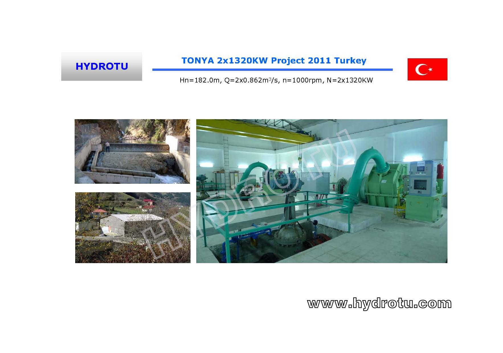 TONYA 2x1320KW Project 2011 Turkey