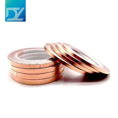 China 0.05mm Adhesive Pure Copper Foil Roll 100VDC for PCB Circuit Board for sale