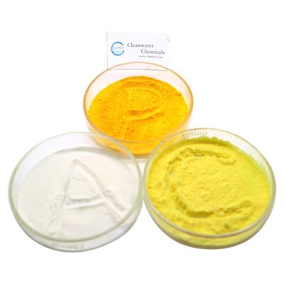 China PAC 02 Poly aluminum chloride powder professional flocculant  for dyeing chemicals PH 3.5-5.0 for sale