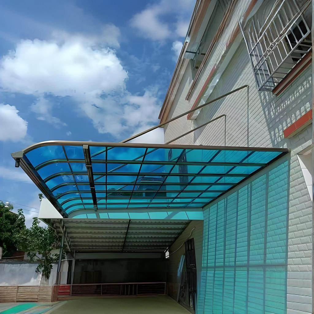 Polycarbonate awning