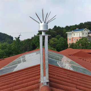 Lightning protection for villas in Changsha Tongsheng Lake