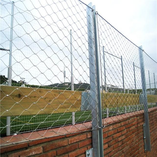 Stainless Steel Safety Cable Mesh For Protecting Architecture Mesh