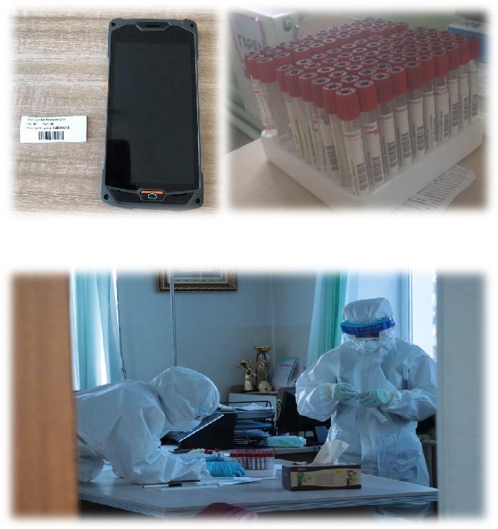 Payment terminal using in health care industrial