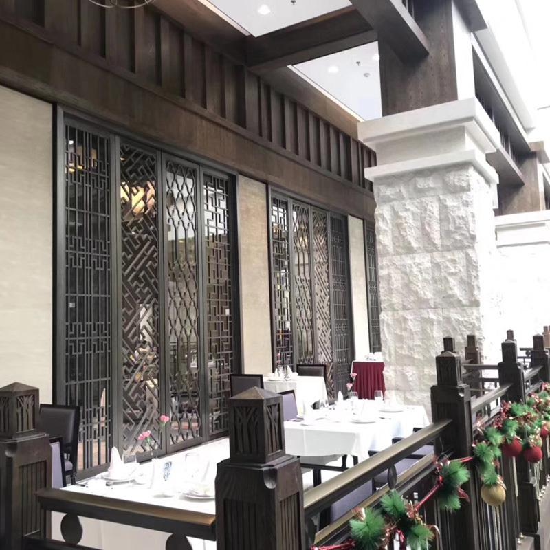HIGH-END HOTEL STAINLESS STEEL SCREEN CUSTOMIZATION PROJECT