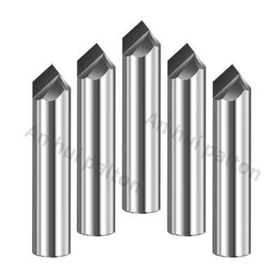 China ODM PCD Polycrystalline Diamond Cutters 90 Degree End Mill Diamond Tipped Graphite Milling Tool for sale