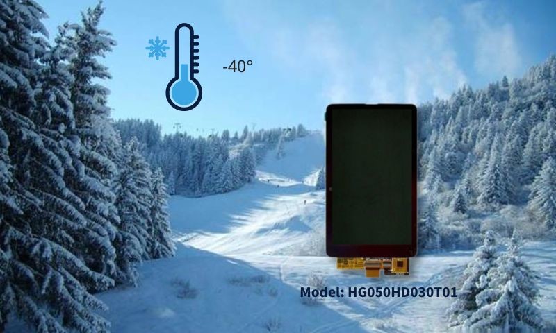 Customization of Ultra-low Temperature Display Touch Screen