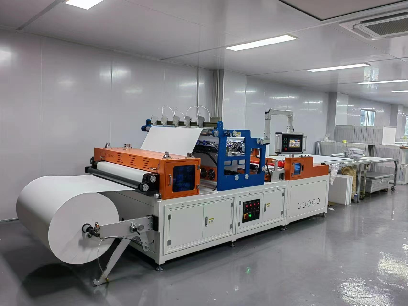 Full-auto Rotary HEPA Air Fiber Glass Paper Mini Pleating Machine