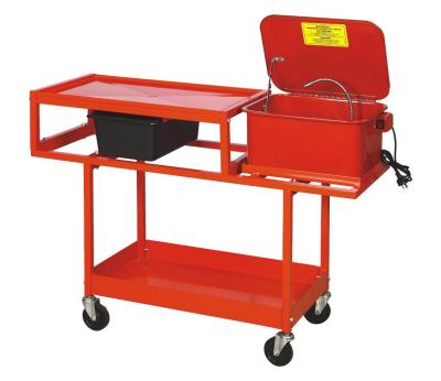 China CE Coil 3.5Gal 30cm Solvent Pump Parts Washer for sale