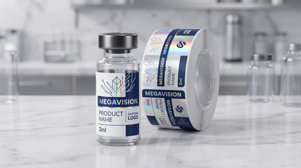 Holographic Peptide Vial Labels – New Trend in Lab Packaging