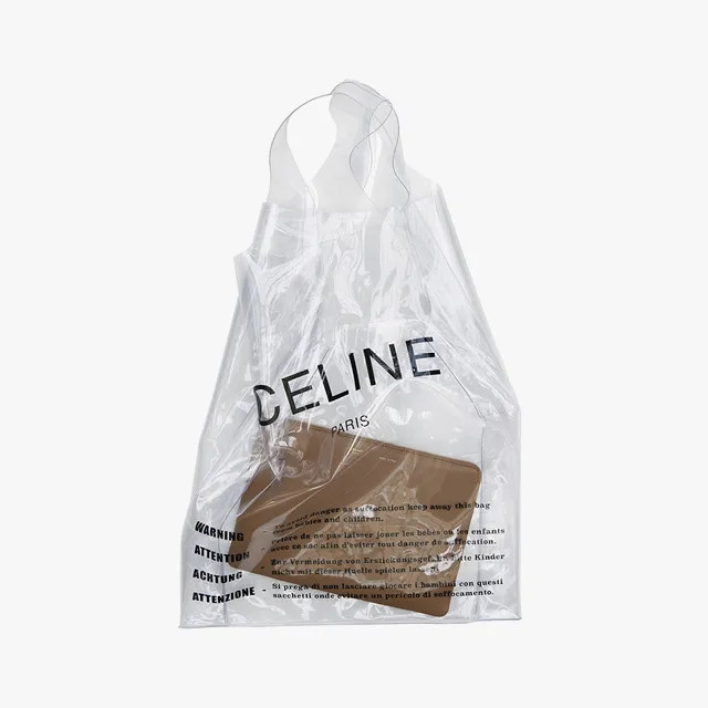 Transparent shopping bags On Trend