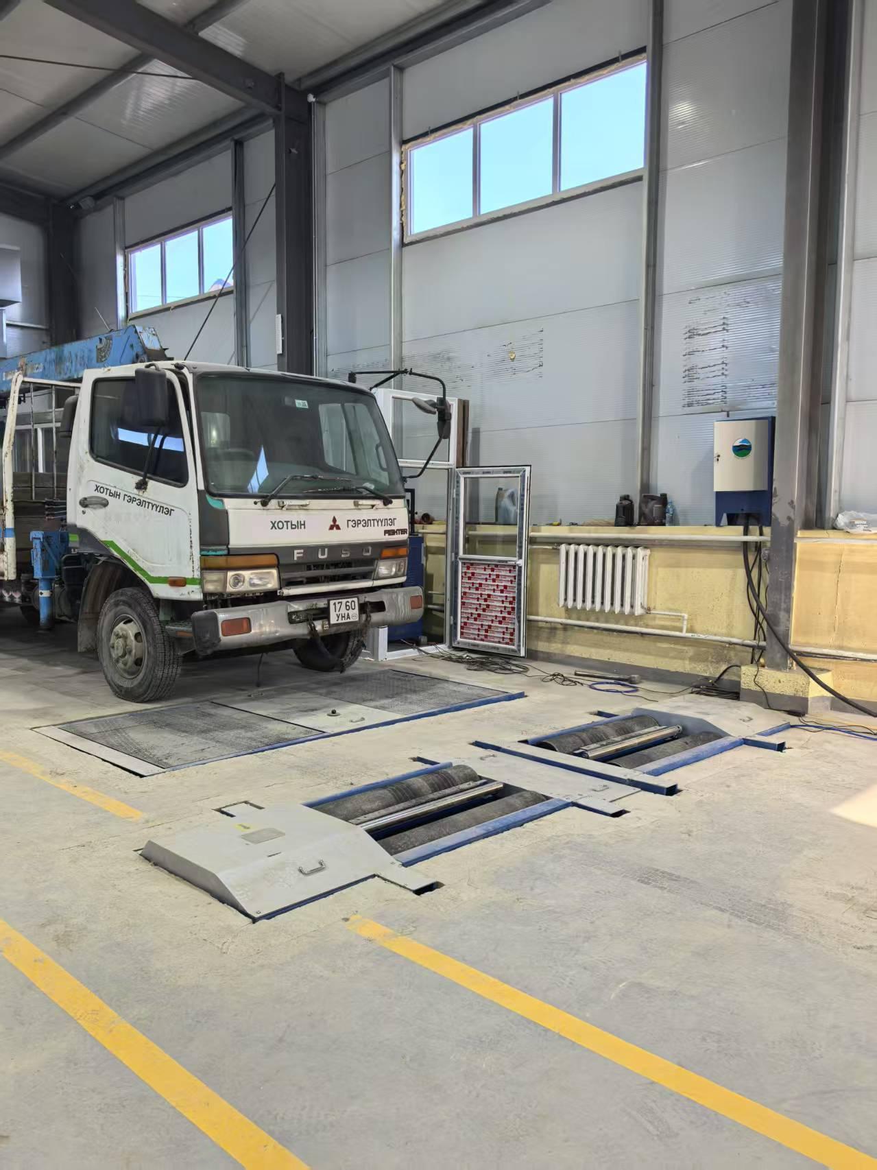 Cartesy Achieves Breakthrough in Mongolian Market with Truck Test Lane Installation 