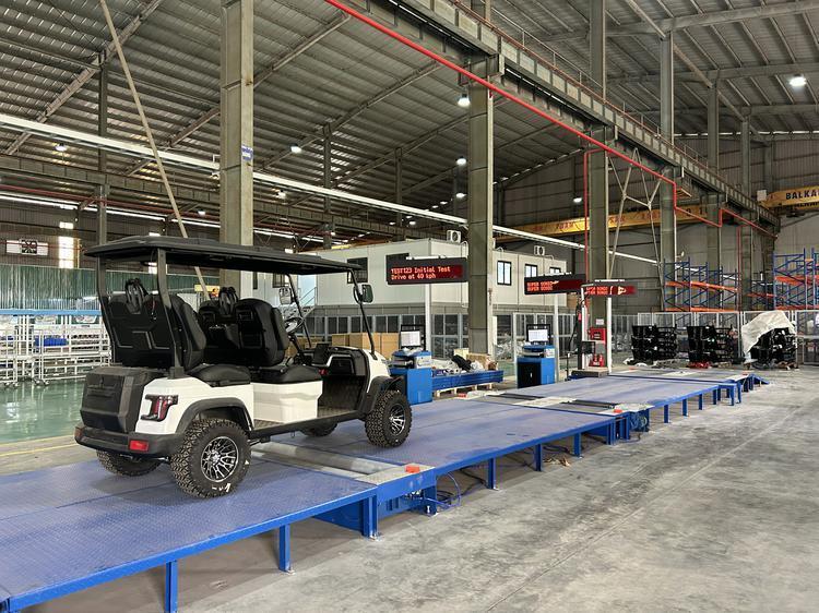 Cartesy  Successfully Installs ATV & Car Inspection in Vietnam speedometer tester wheel load tester Roller brake tester