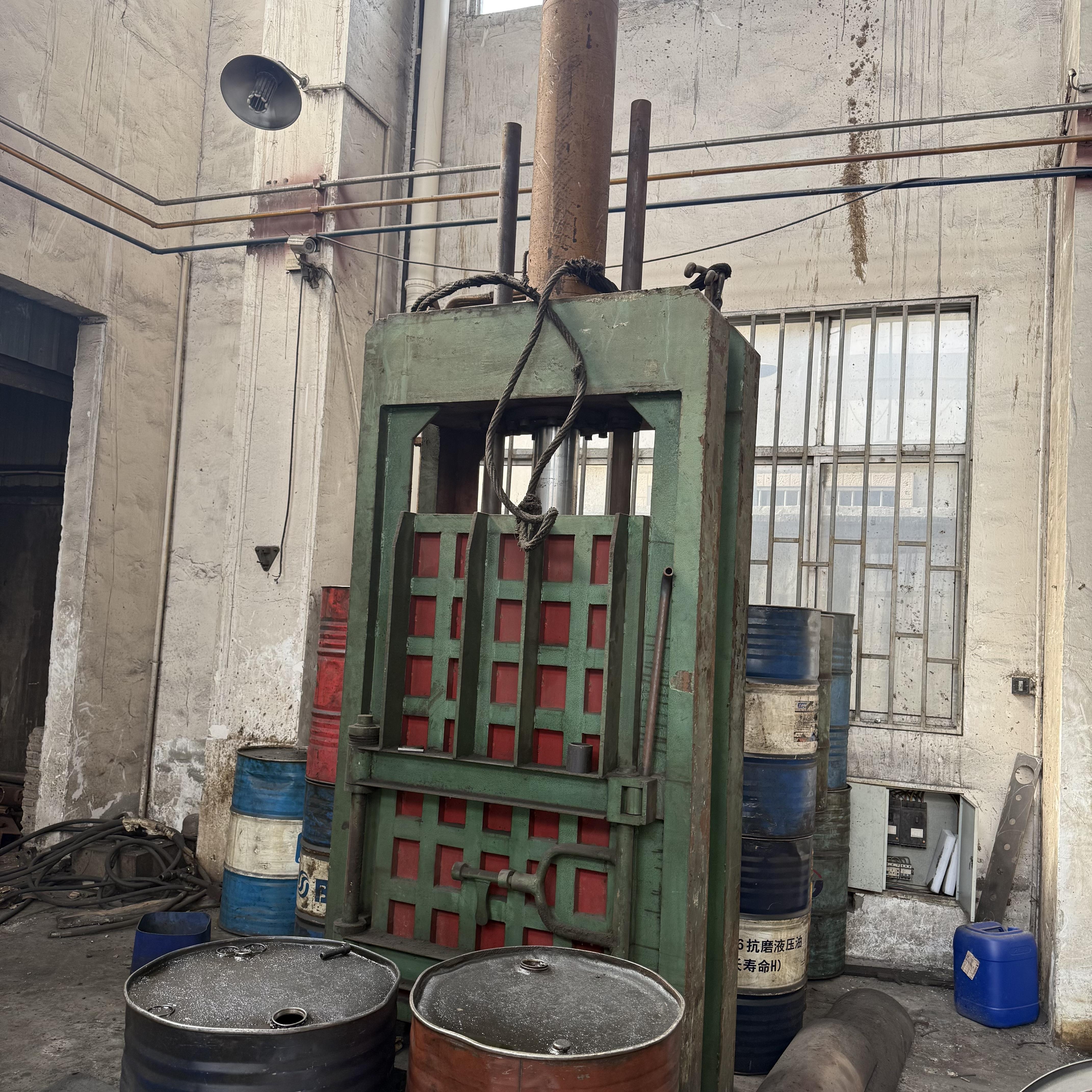 Why Did a Polish Warehouse Choose Our Vertical Waste Cardboard Baler? A Compact, Low-Energy Solution That Solved Their Waste Management Problems