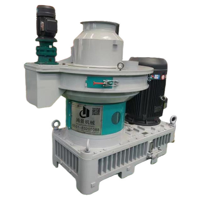 Durable Wood Pelletizer Mill For 2-8mm Diameter Pellet Manual Lubrication