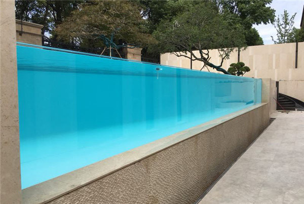 Acrylic swimming pool