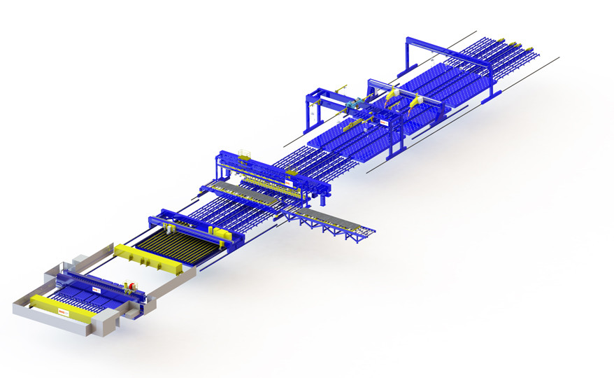 Panel Production Line for Luxury Cruises