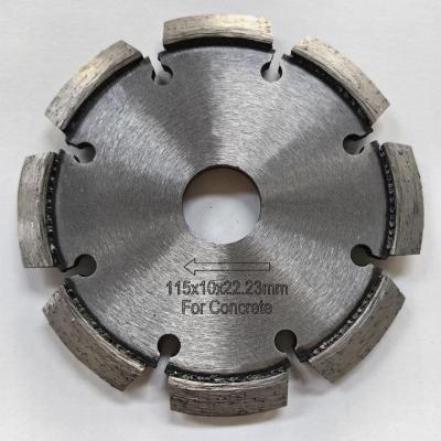 Custom 115mm V-Segment Diamond Crack Chaser Blade for Canadian Market