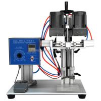 China Tabletop Semi Automatic Bottle Capping Machine For Pump Dropper Cap for sale