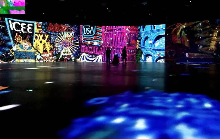 The Magic of 360° Sensory Immersion via Curved Projection
