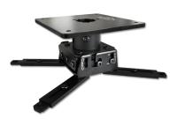 China 360 Degree Rotation Projector Ceiling Mount with 25kg Load Capacity and 890-1050mm Extension Pole Options for sale