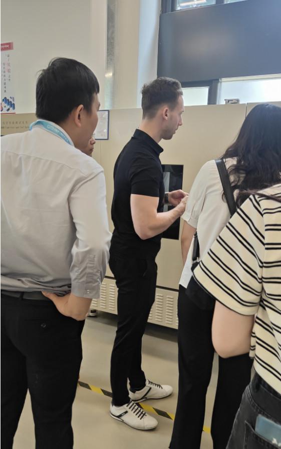 European partners come to visit the Factory
