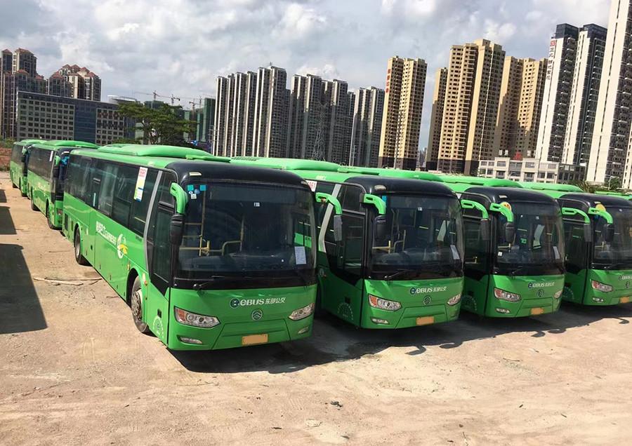 More than 150 Chinese city buses exported to Kazakhstan
