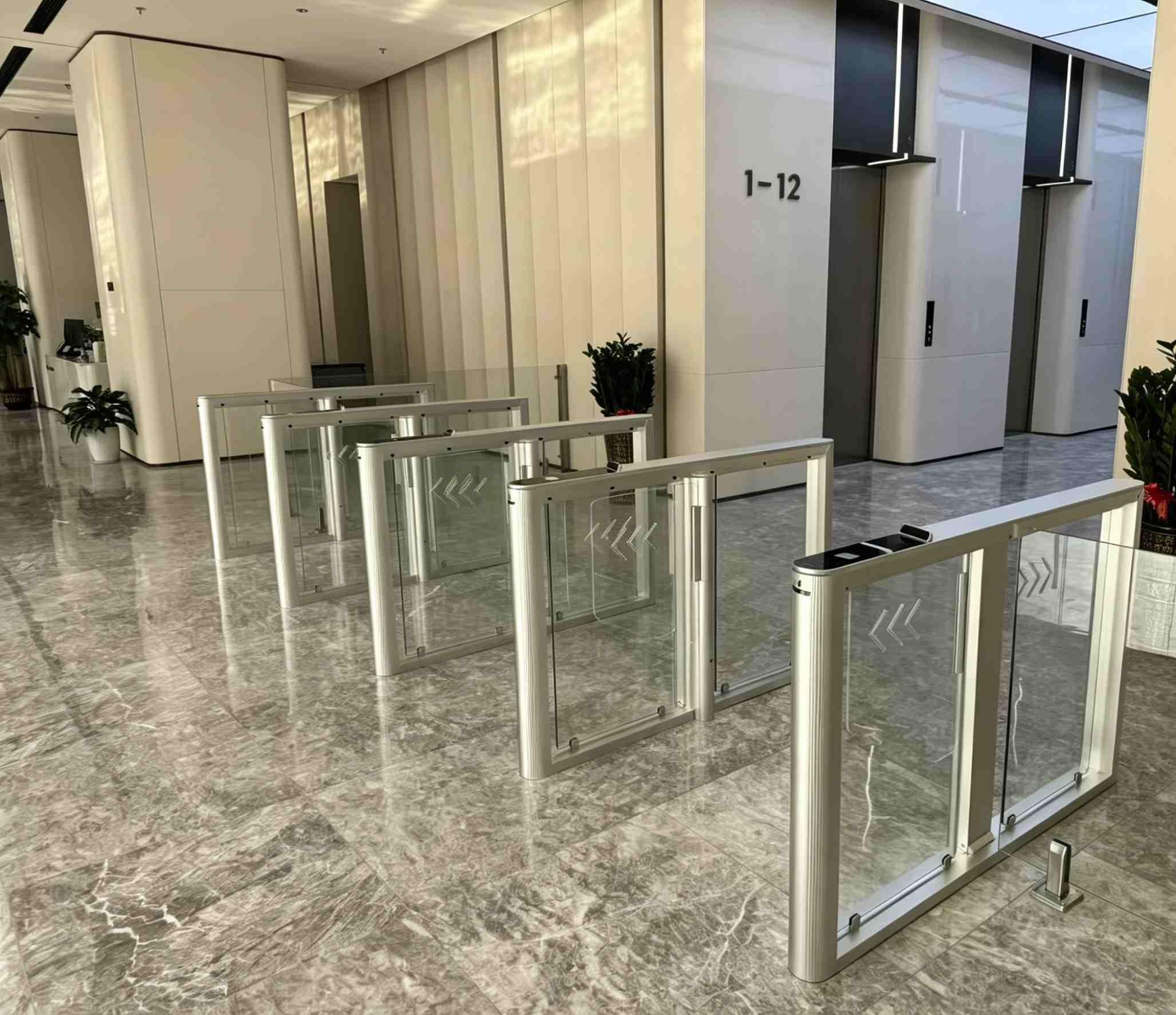 Case Study: High-End Office Building Speed Gate Access Control Project