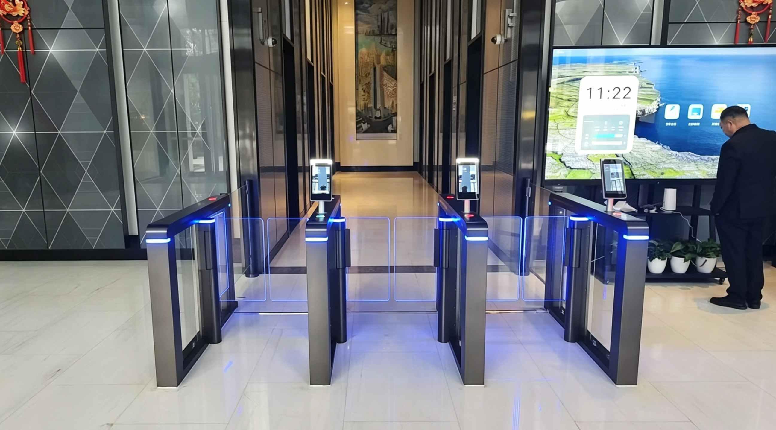 Premium Office Building Speed Gate Project: Enhancing Security and Efficiency with Intelligent Access Control