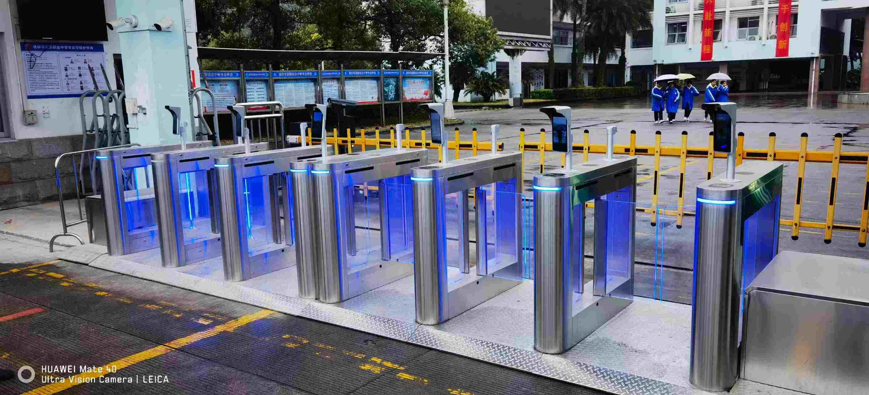 Movable Swing Turnstile Project for School Main Entrance: Flexible Access Control for Pedestrians and Vehicles