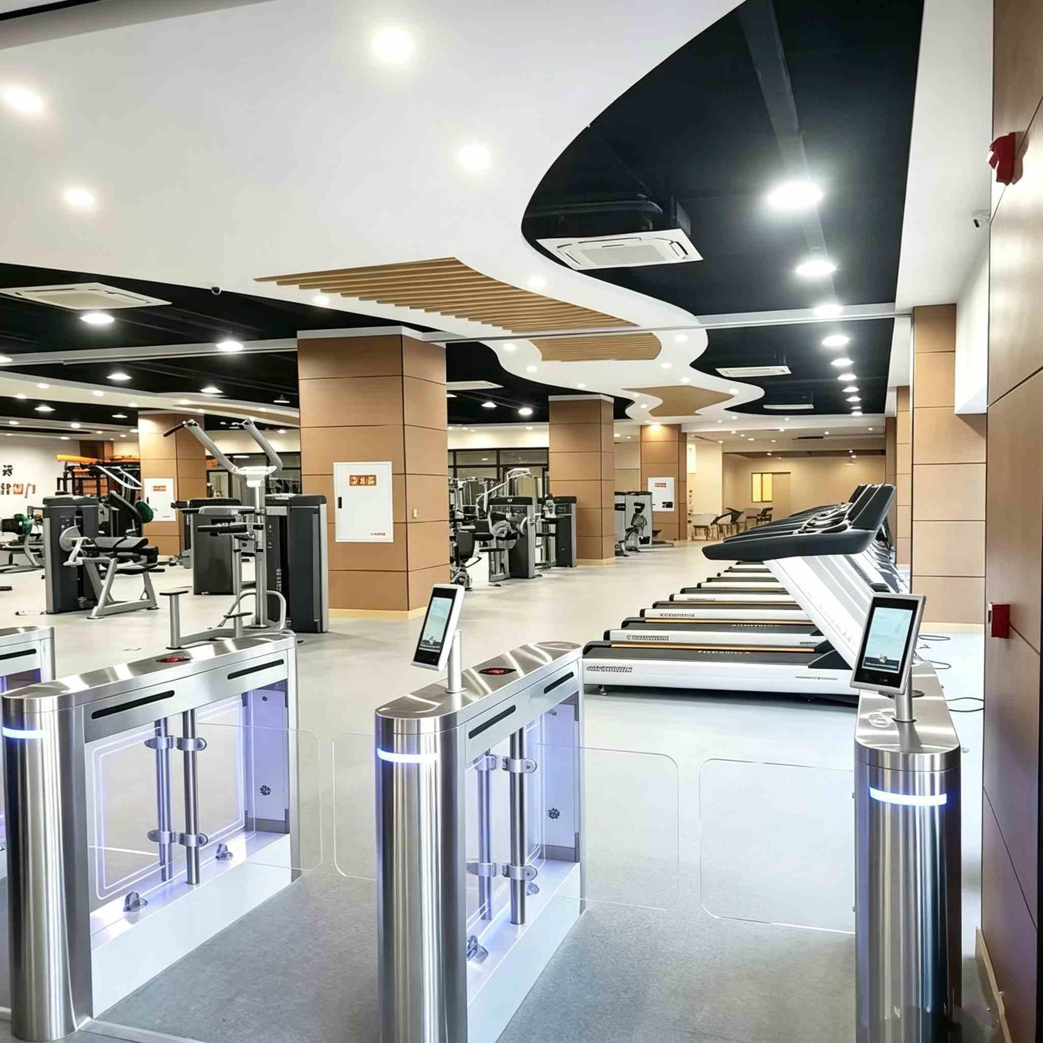 Gym Access Control Project Case: Smart Swing Turnstile Solution for Modern Fitness Centers