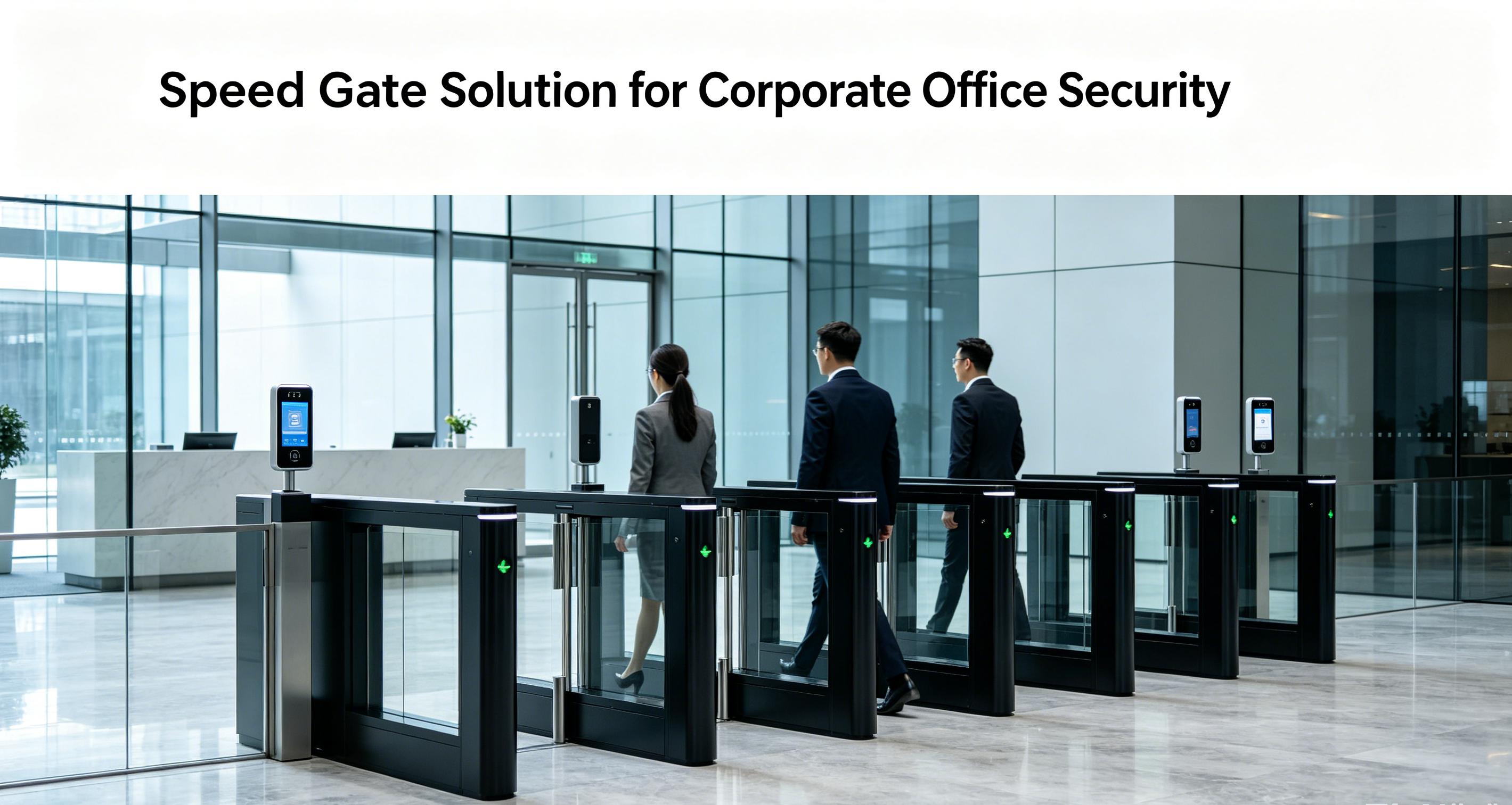 Case Study: Speed Gate Solution for Corporate Office Security