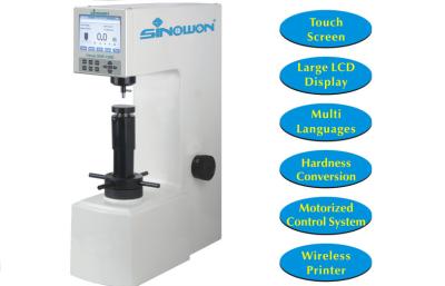 China Multi-Languages Rockwell Hardness Tester with Touch Screen Support Blue Tooth Printing for sale