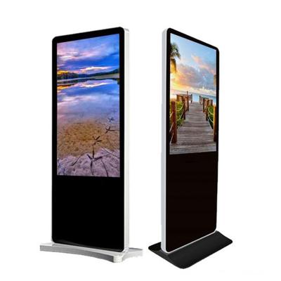 China 1920x1080 Resolution Floor Standing Digital Signage with 42-65 Inch Display and Android/Windows OS for sale