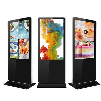 China Customized Floor Standing Digital Signage with 8GB/16GB Storage and 1920x1080 Resolution for Indoor Use for sale