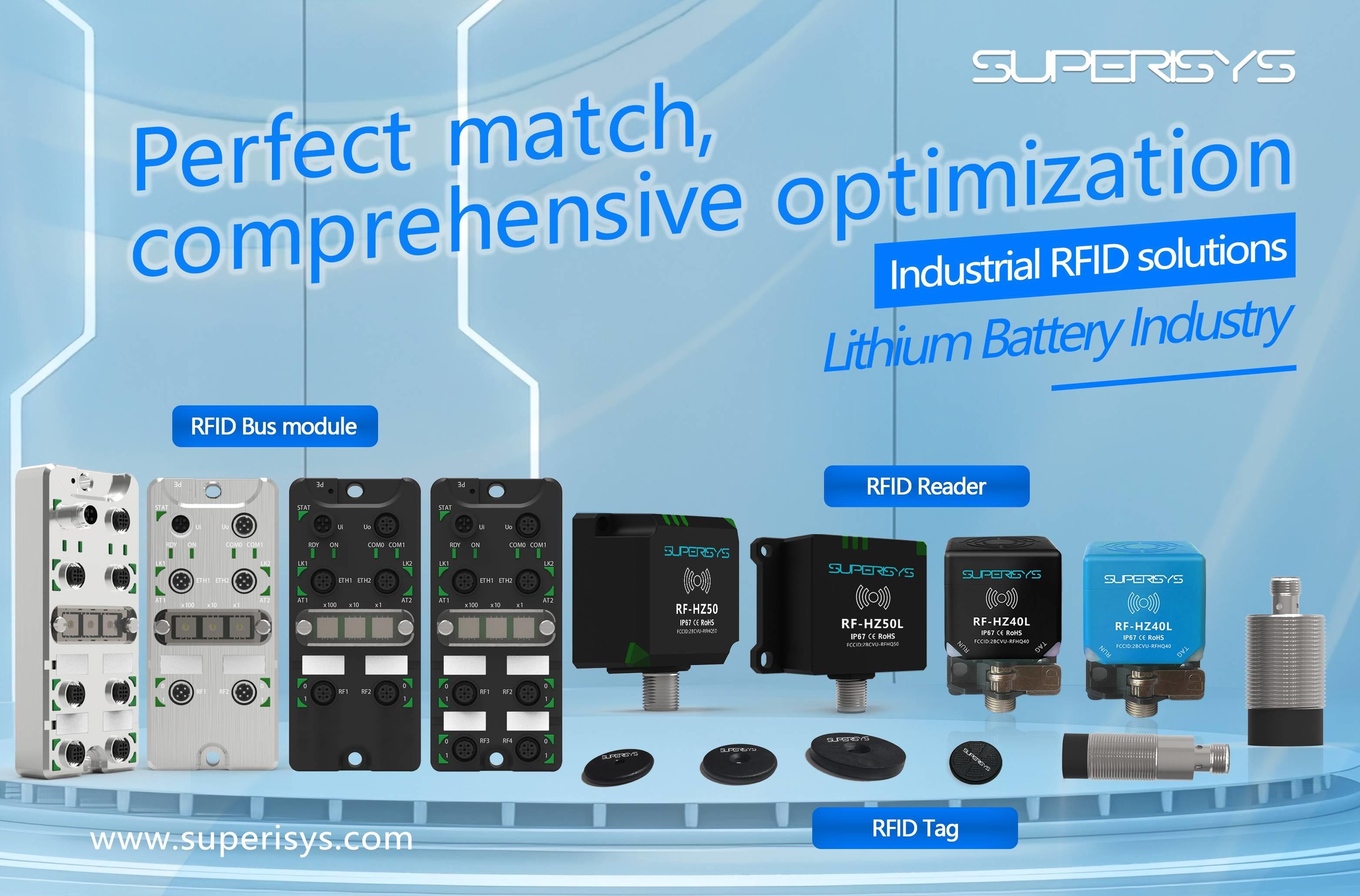 Superisys Intelligent | Lithium Battery Industry application case -HF RFID reader