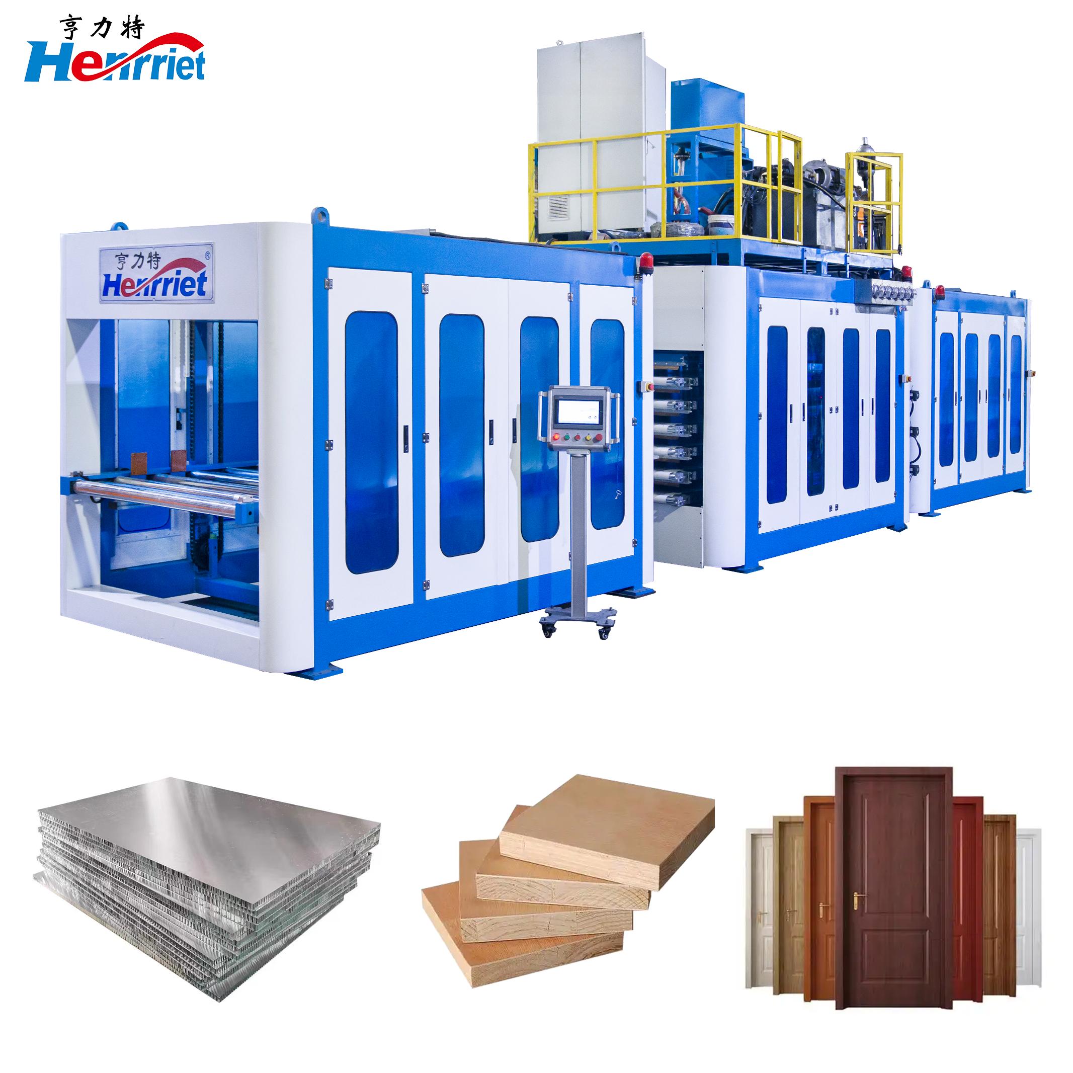 Denmark Medical Door Manufacturing Project: Application of a 6-Layer Automatic Hot Press Conveyor Line
