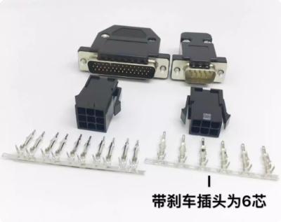 China Applicable to Delta AB/B2/B3/A2/A3 servo drives CN1 connector for encoder, CN2 plug for motor for sale