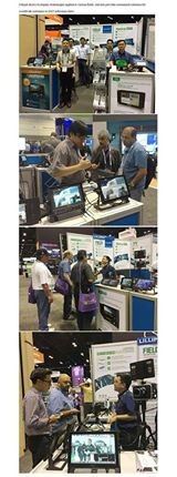 Celebratioin for perfect ending of 2015 infocomm show!